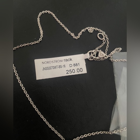 Judith Ripka Evil Eye Pendant with blue spinel stone - Picture 5 of 6